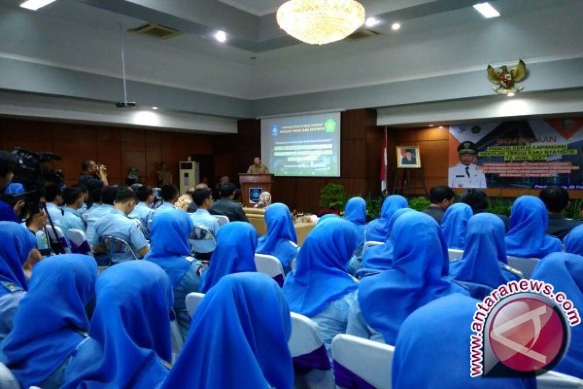 Mahasiswa STIS Jakarta PKL di Bangka Barat