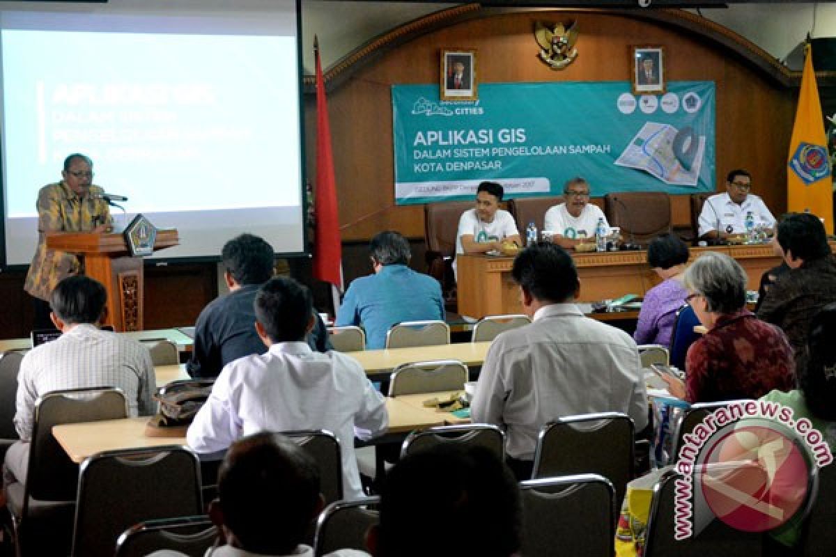 DLHK Denpasar Kelola Sampah Lewat Aplikasi GIS