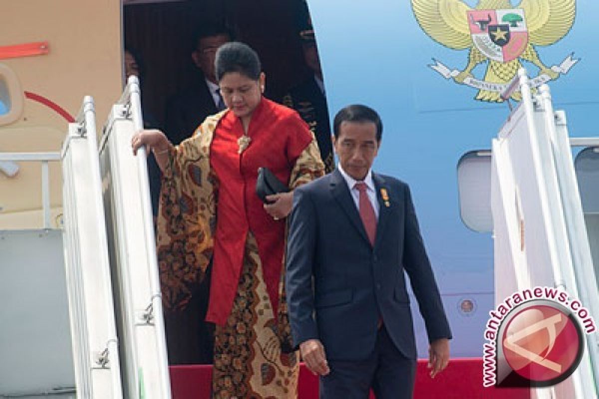 Gerimis Sambut Kedatangan Presiden Jokowi di Sydney