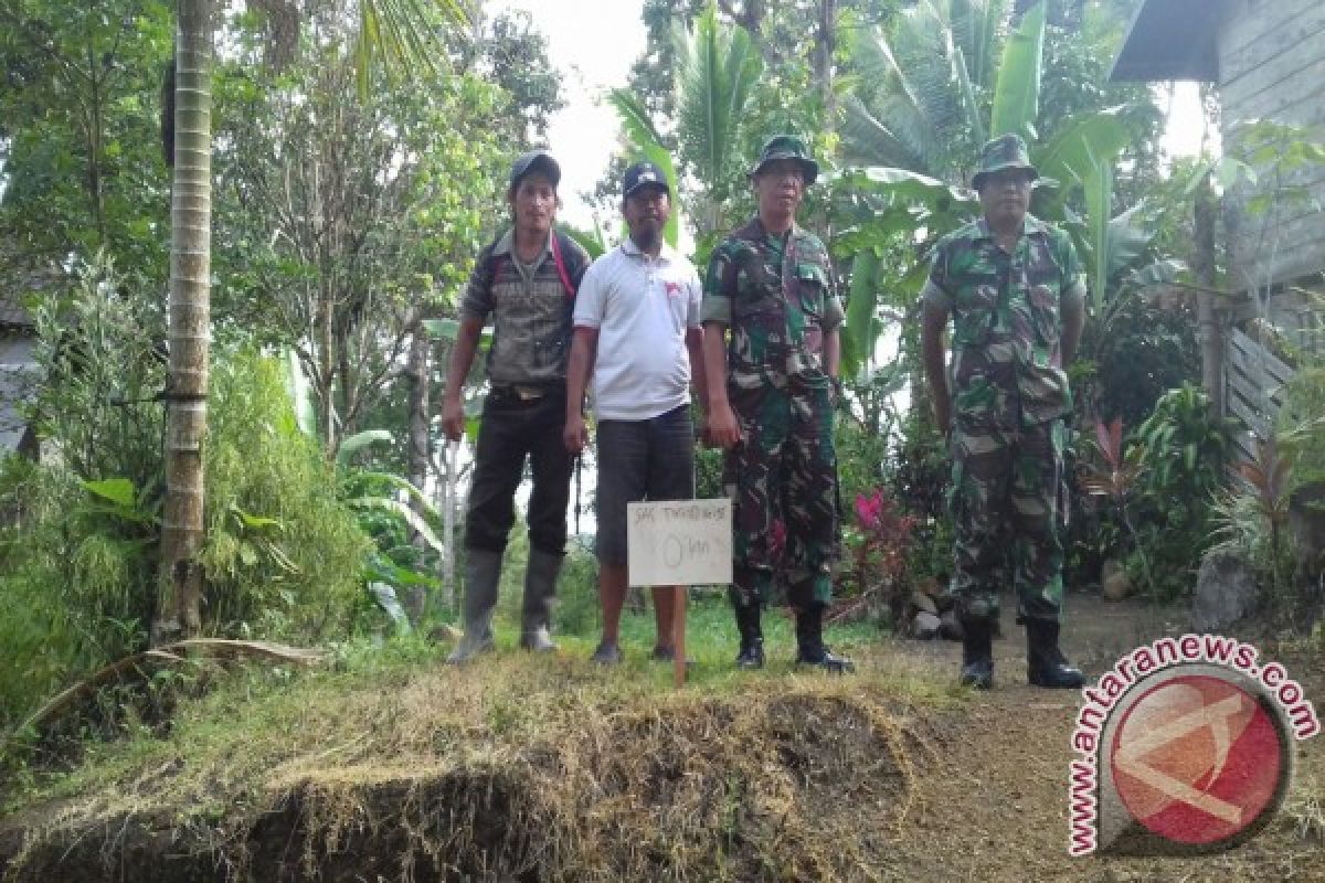 Dandim Bolmong tinjau lokasi TMMD ke-98 - 