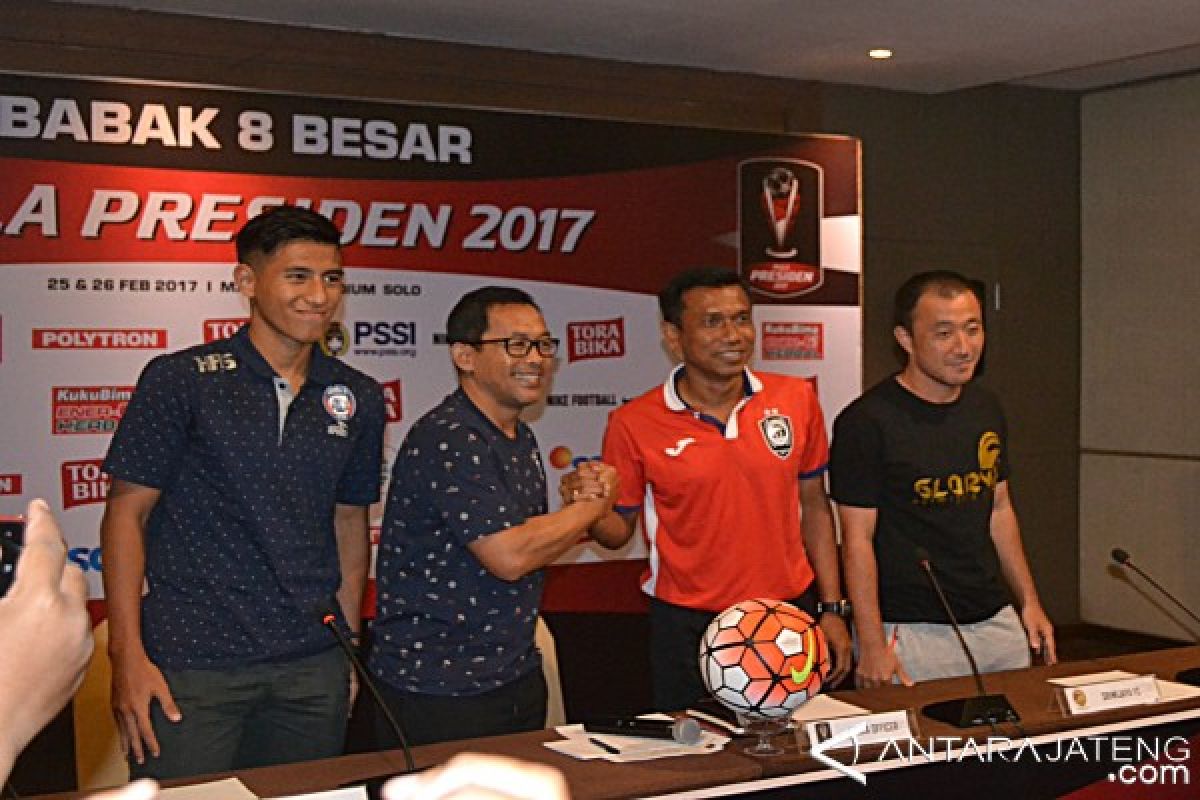 Arema-Sriwijaya Ingin Enak Ditonton