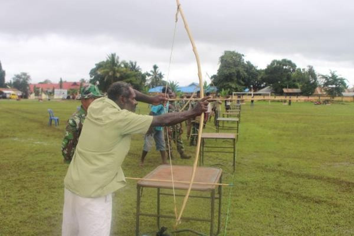 Kodim Merauke gelar lomba panahan tradisional