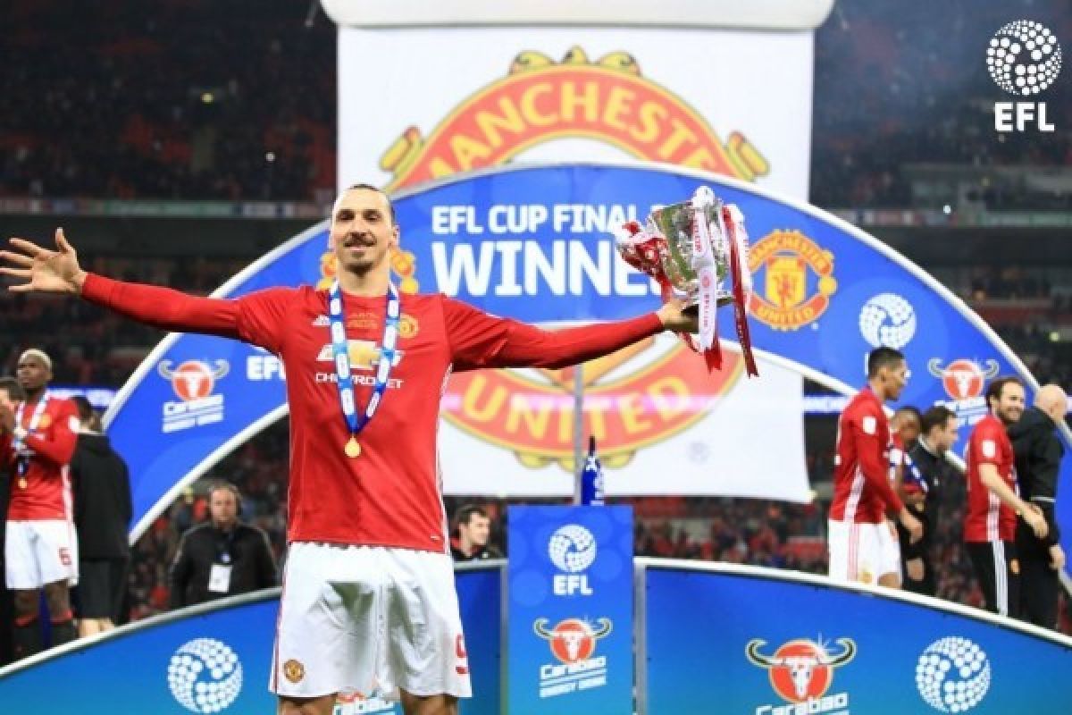 Ibrahimovic sampaikan selamat tinggal kepada MU