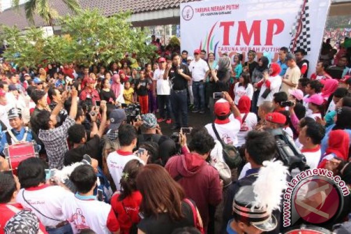Ribuan kader ikuti kirab budaya TMP di Karawang
