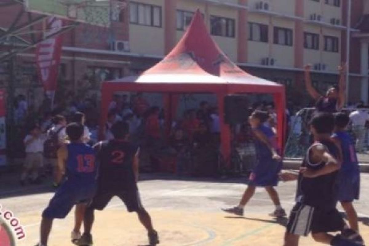 Belasan Tim Ambil Bagian Dalam Kompetisi Basket Antar Pelajar Inhu