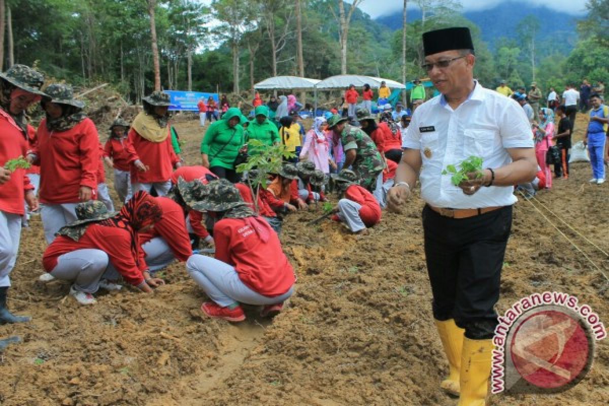 Bupati Luncurkan Program Lingga Menanam Jilid II