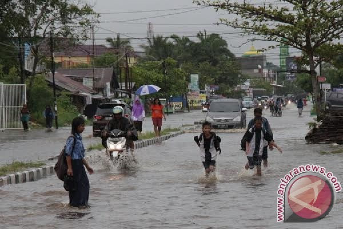 Ini tiga wilayah langganan banjir di Kota Palangka Raya