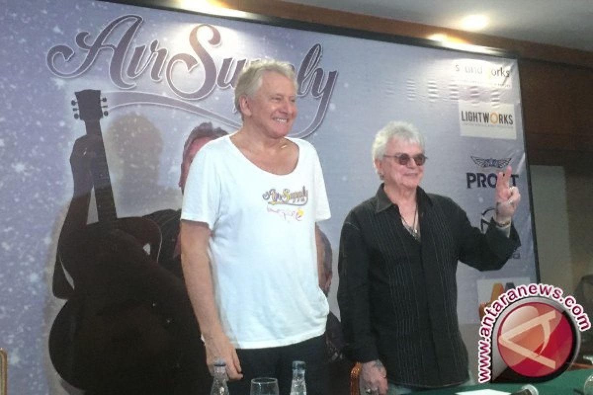 Air Supply siap gelar konser di Jakarta