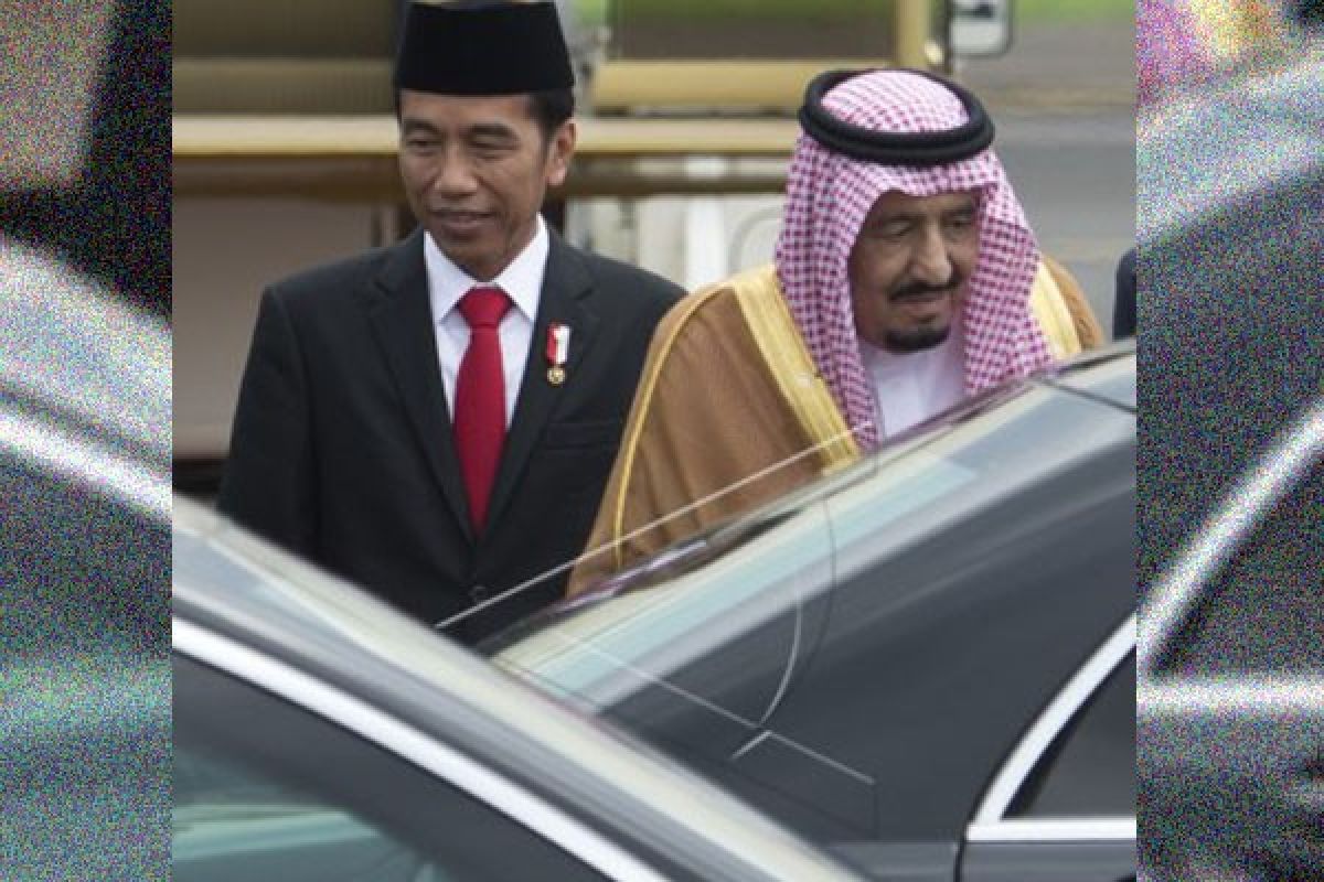 Hujan deras di Bogor sambat kedatangan Raja Salman