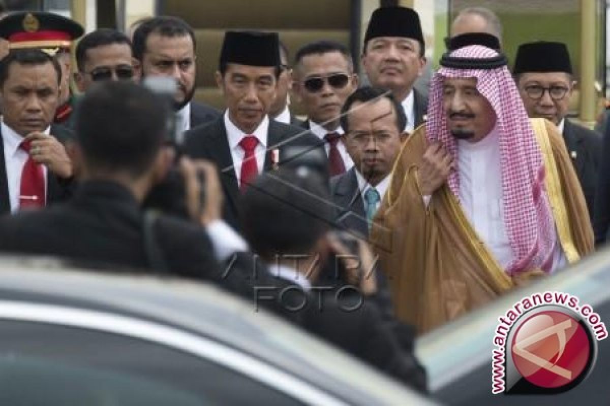 Presiden Sambut Raja Salman Di Halim