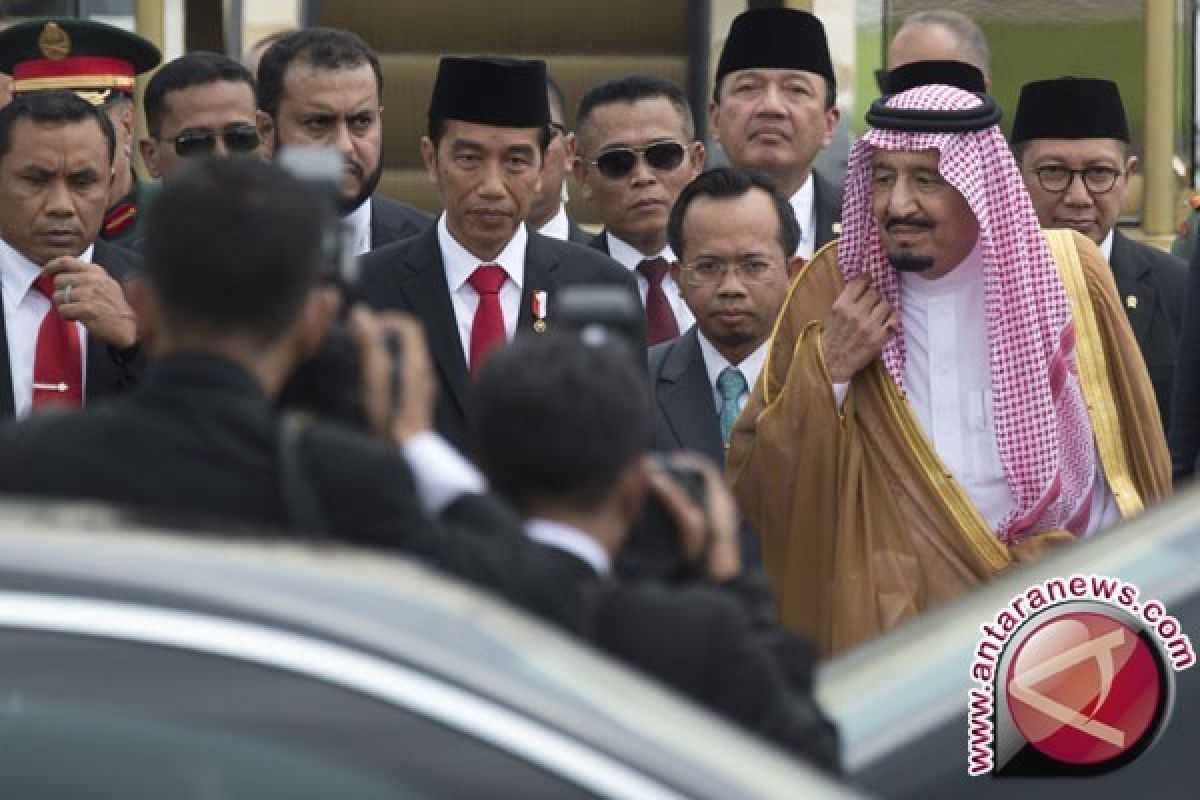 Rombongan Raja Salman tiba di Jakarta
