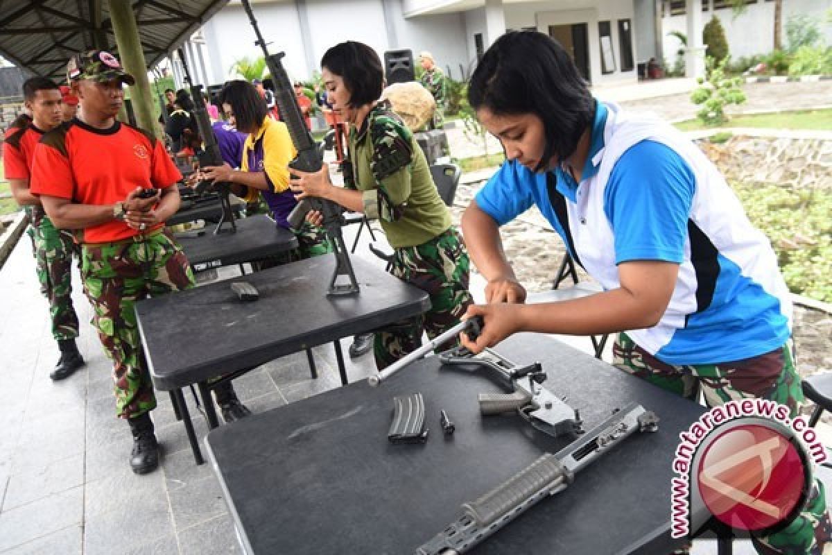 Lantamal VI Latih Prajuritnya Bongkar Pasang Senjata 