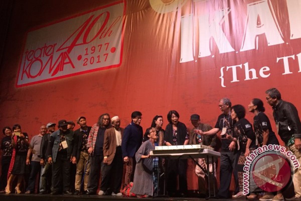 Teater Koma rayakan hari jadi ke-40 (video)