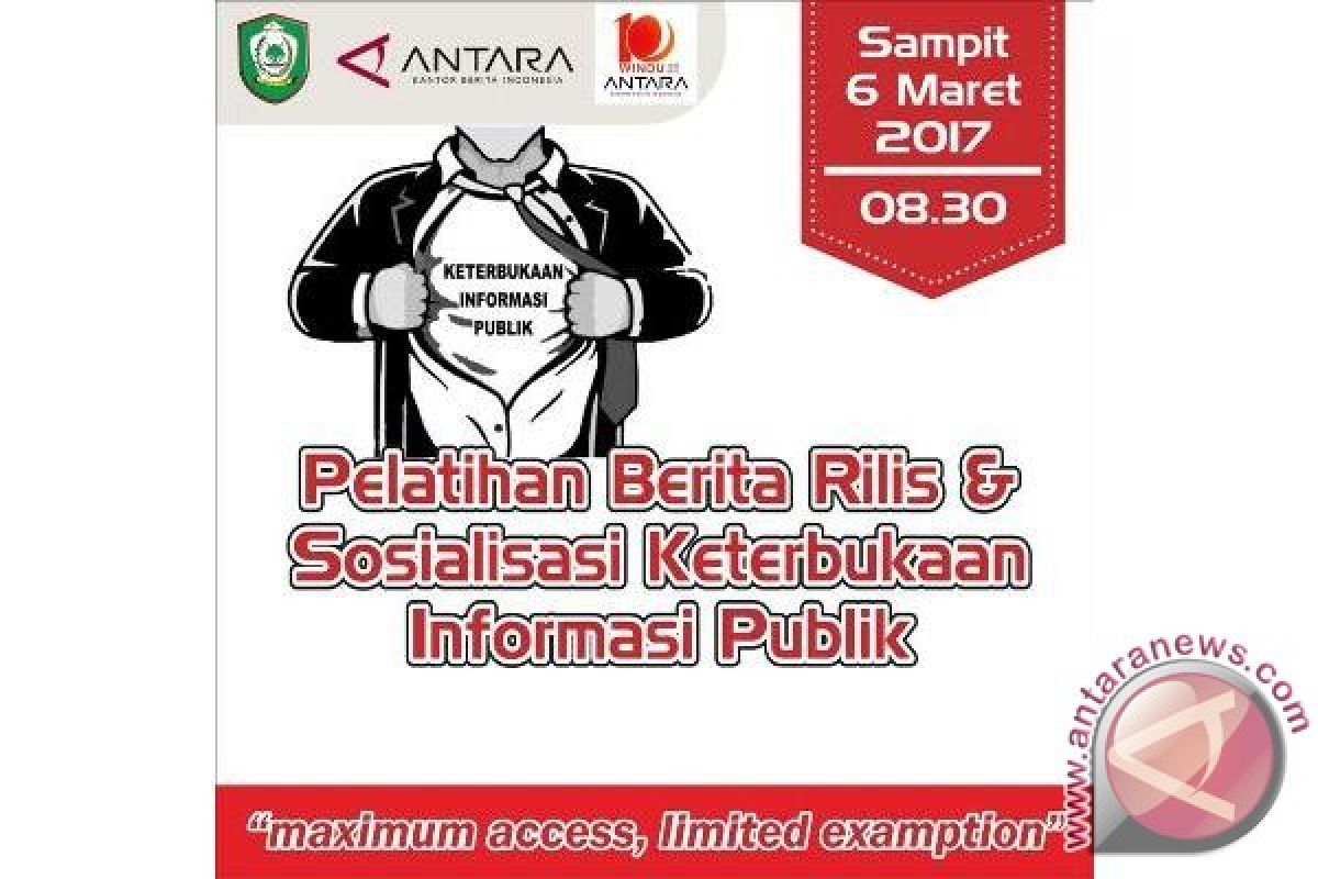 Antara Gelar Pelatihan Kehumasan se-Kalteng 