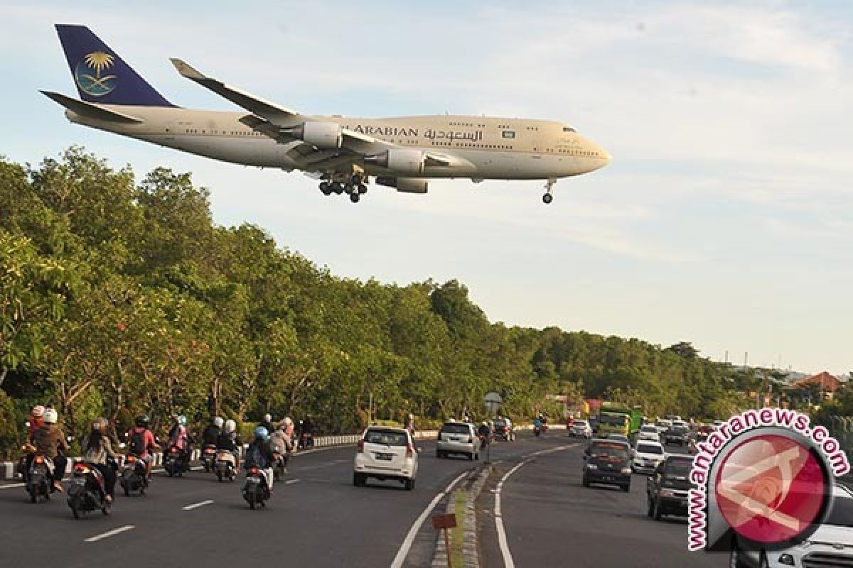 Raja Salman Tiba di Bali