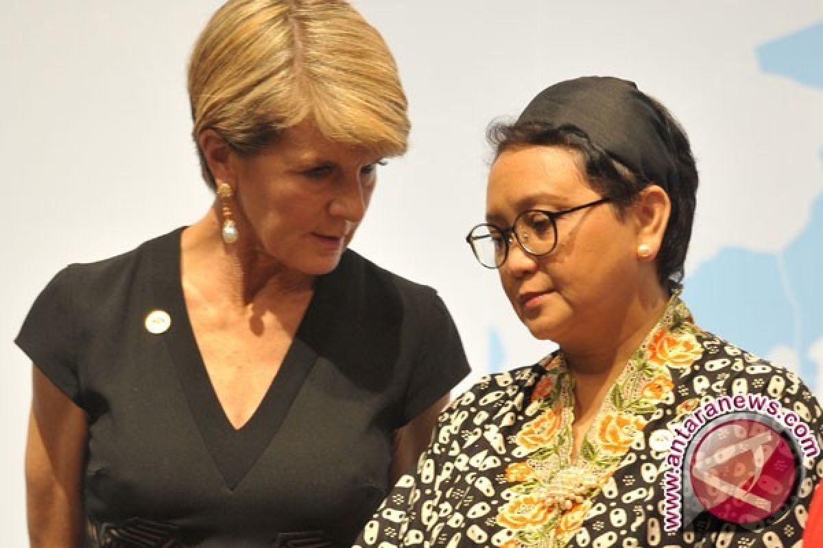 Menteri luar negeri Indonesia dan Australia bertemu
