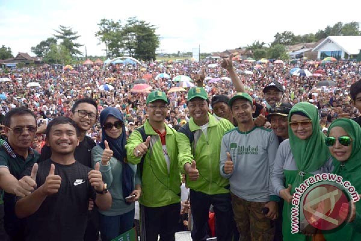 Ribuan Warga Gowa Ikuti Jalan Santai PPP