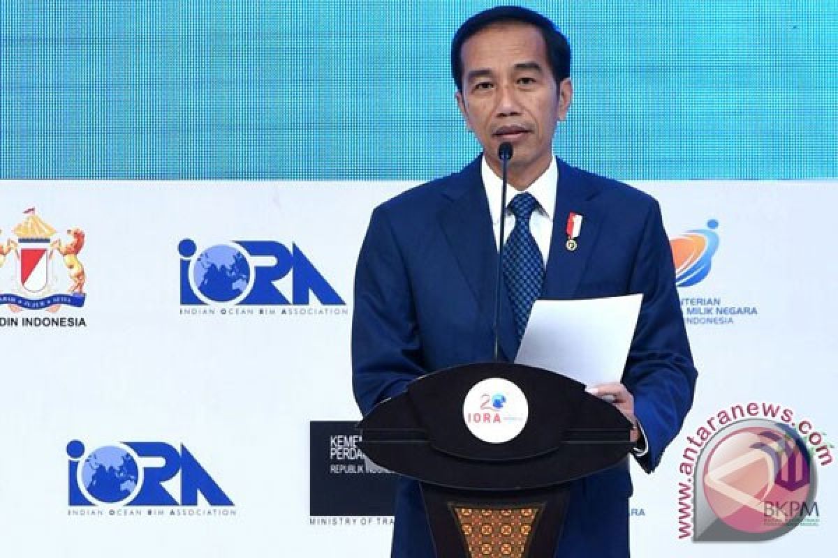 President attends iora summit in blue