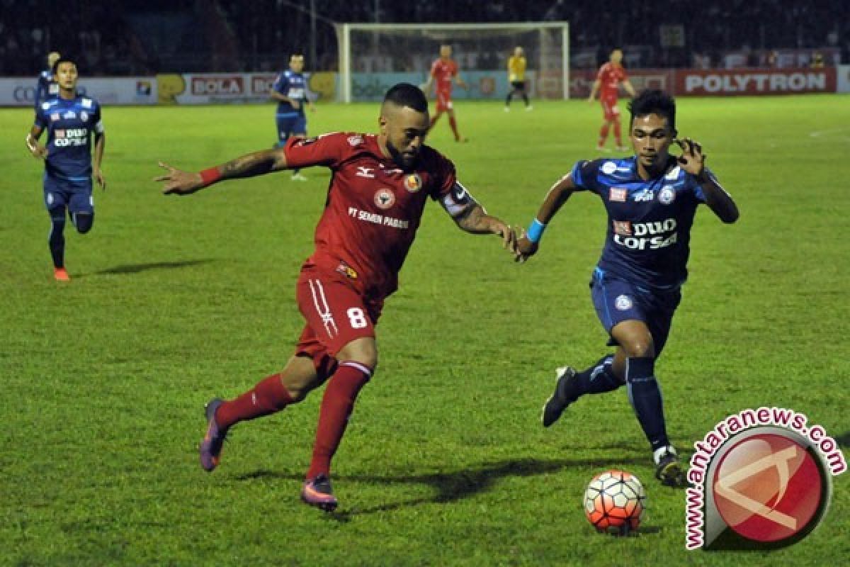 Arema lolos final Piala Presiden secara dramatis