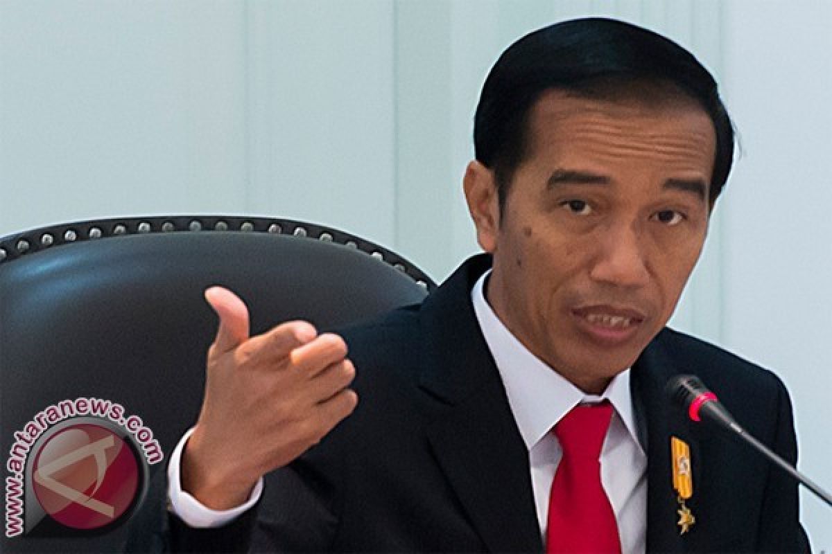 Presiden Jokowi ingin percepatan pembanguan di desa-desa