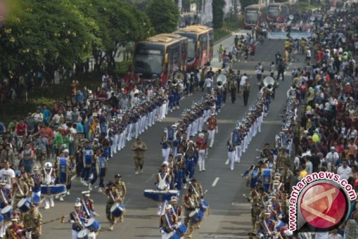 Kadisdik Pangkalpinang Apresiasi Prestasi Marching Band SMPN 4