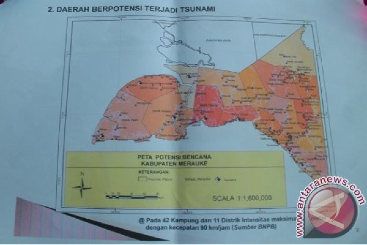 BMKG Jayapura klaim Merauke tidak rawan tsunami 