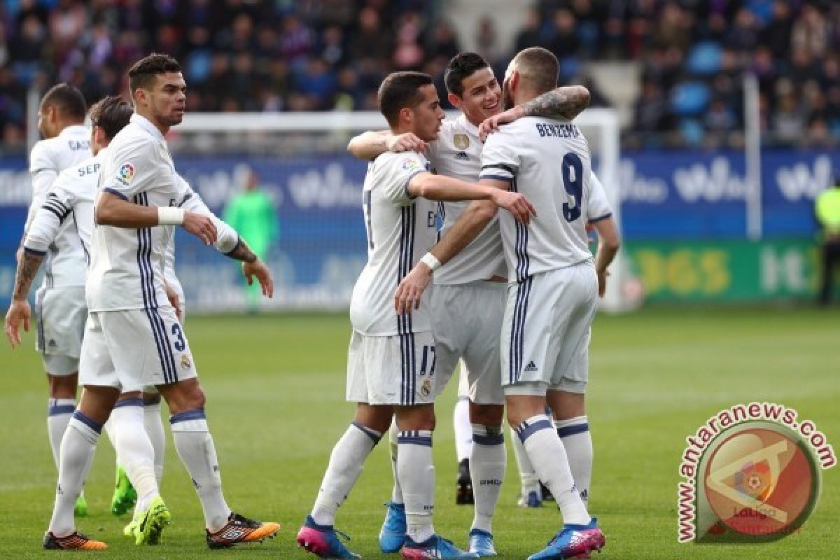 Real Madrid Kokoh di Puncak Klasemen Usai Hajar Bilbao  