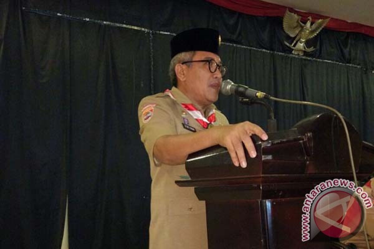 Wabup Hadiri Rakor Gerakan Pramuka Bantaeng