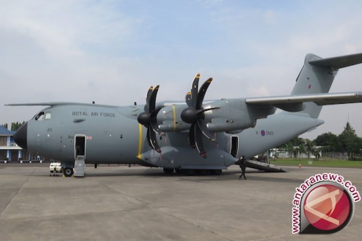 Pesawat transpor A400M "Atlas" hadir lagi di Jakarta