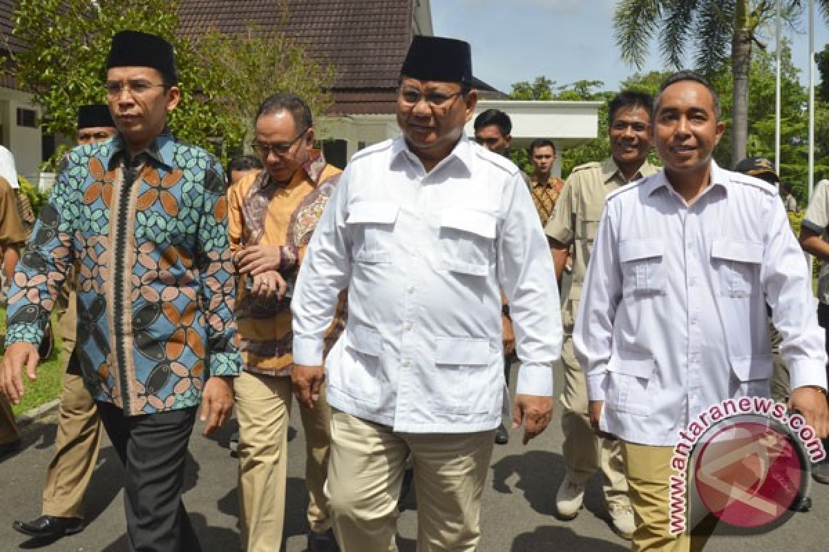 Prabowo minta maaf kepada warga NTB