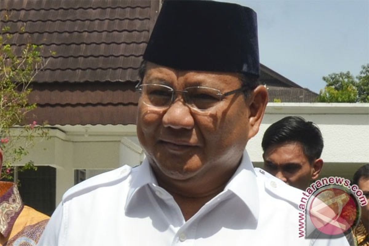 Prabowo Subianto mengajak cendekiawan berani dan jujur