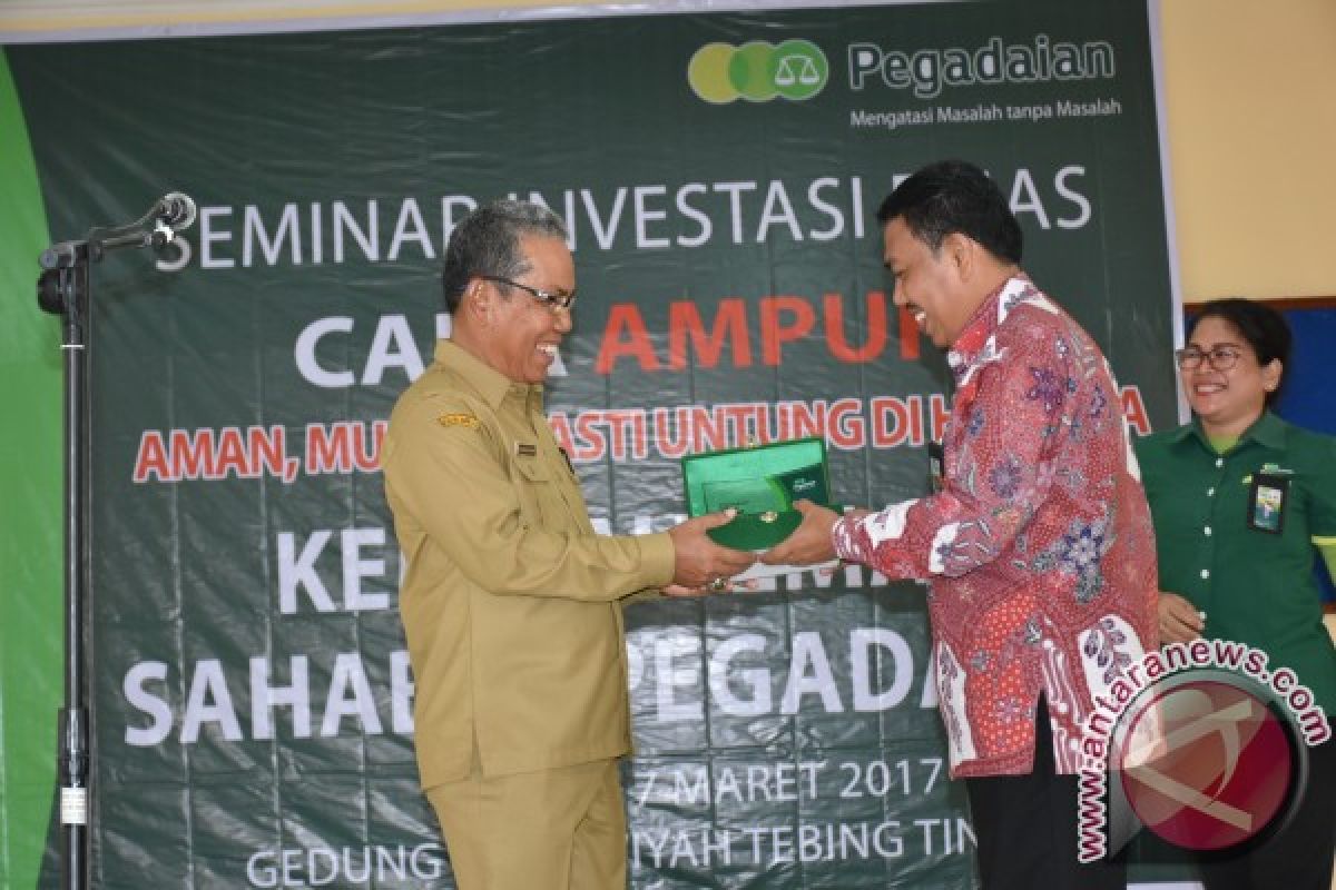 Pj.Walikota Hadiri Seminar Investasi Emas