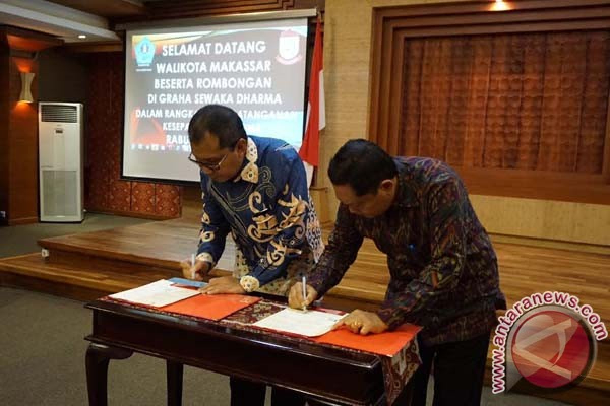 Makassar-Denpasar MoU Jaringan Lintas Perkotaan