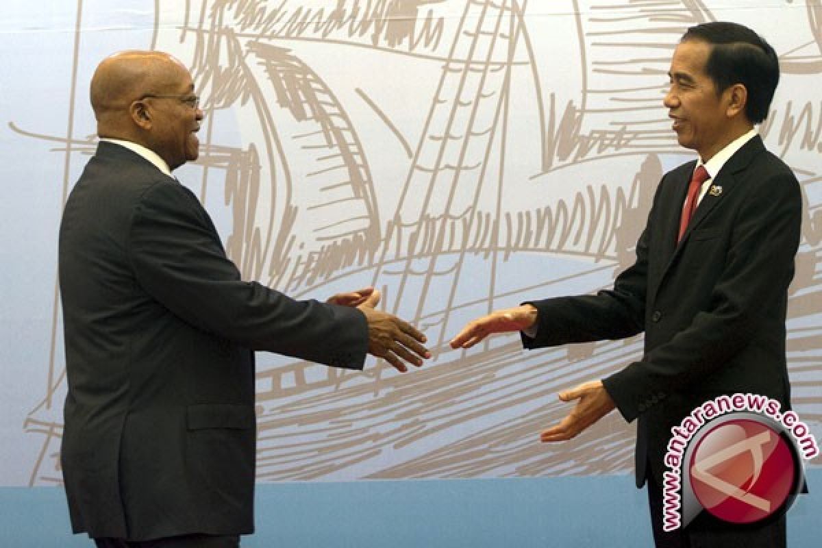 Presiden Terima Kunjungan Kenegaraan Presiden Afrika Selatan