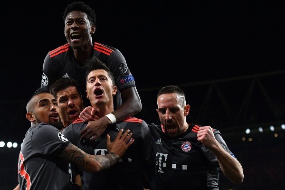 Bayern Muenchen Menang Agregat 10-2 atas Arsenal