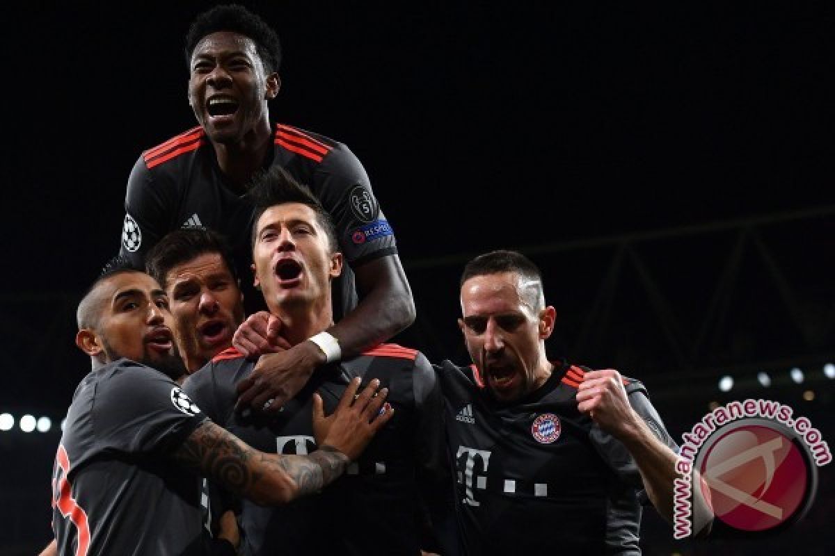 Bayern Muenchen menang agregat 10-2 atas Arsenal