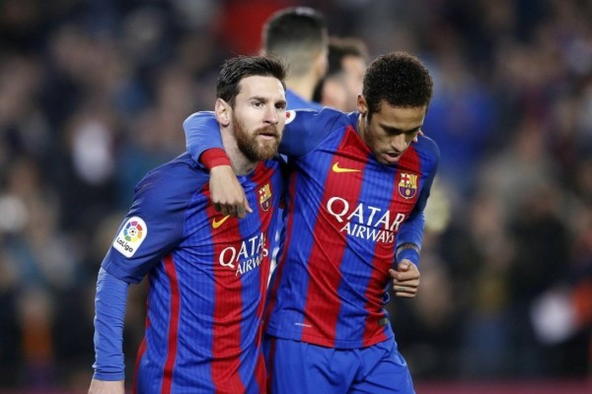 Lionel Messi masih berharap Neymar kembali ke Barcelona