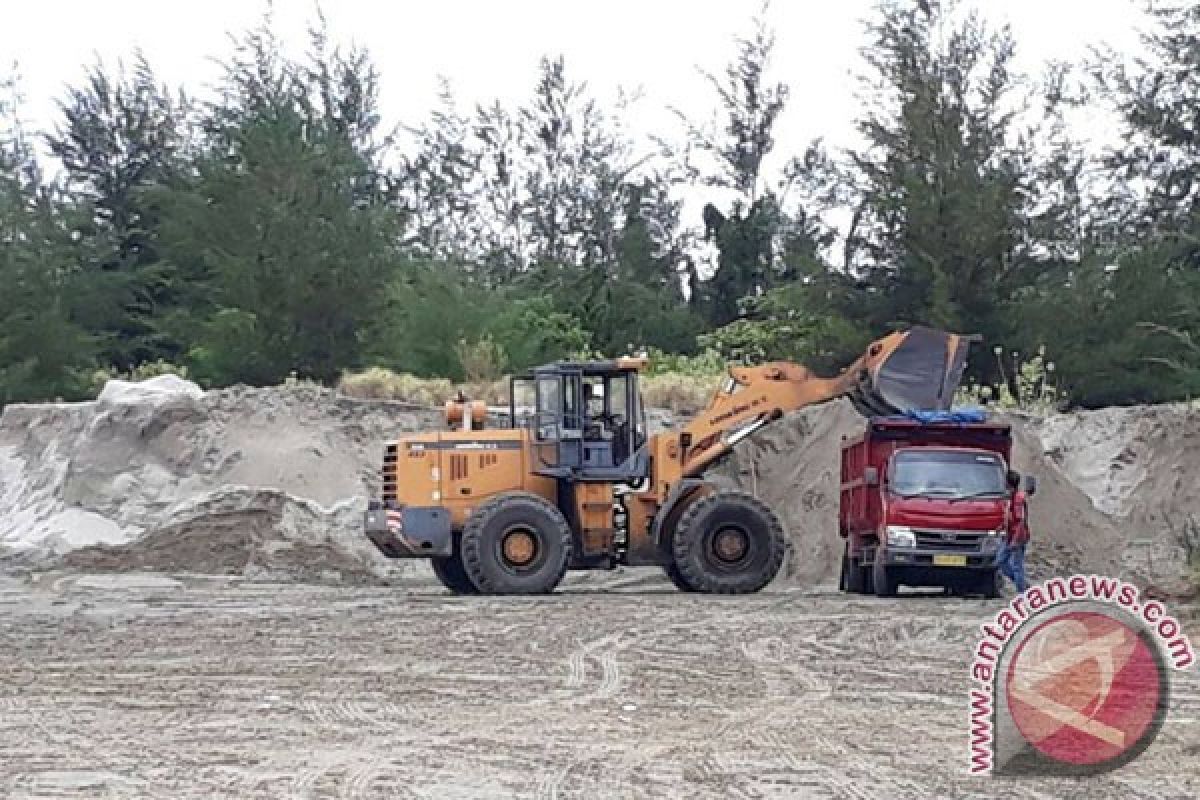 Mukomuko Larang Kontraktor Gunakan Pasir Ilegal