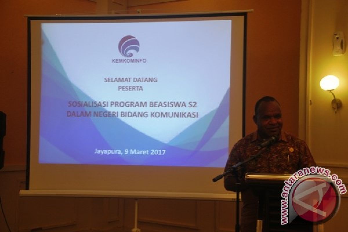 Kemkominfo sosialisasikan beasiswa S2 bagi ASN Papua 