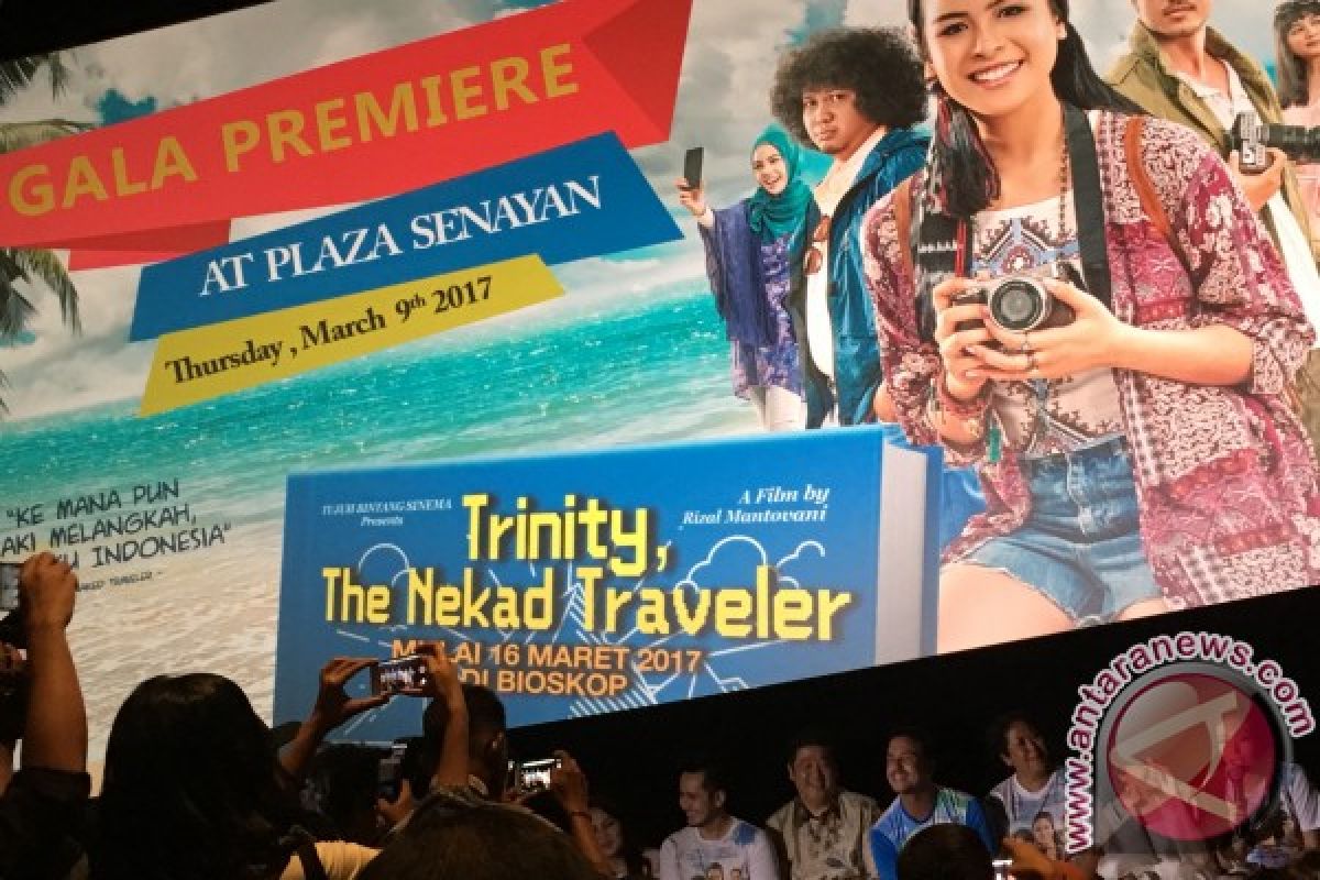 "Trinity, The Nekad Traveler" tayang perdana di Jakarta 