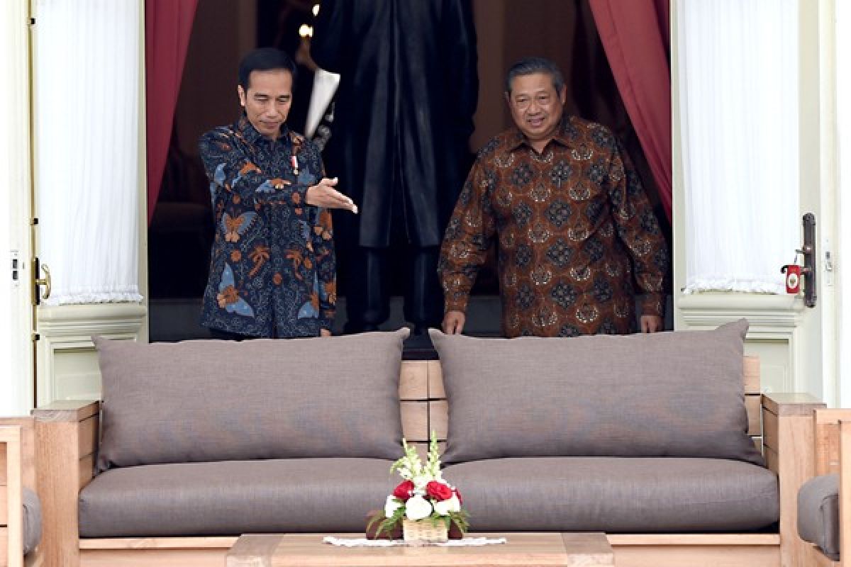 SBY temui Presiden Jokowi di Istana siang ini