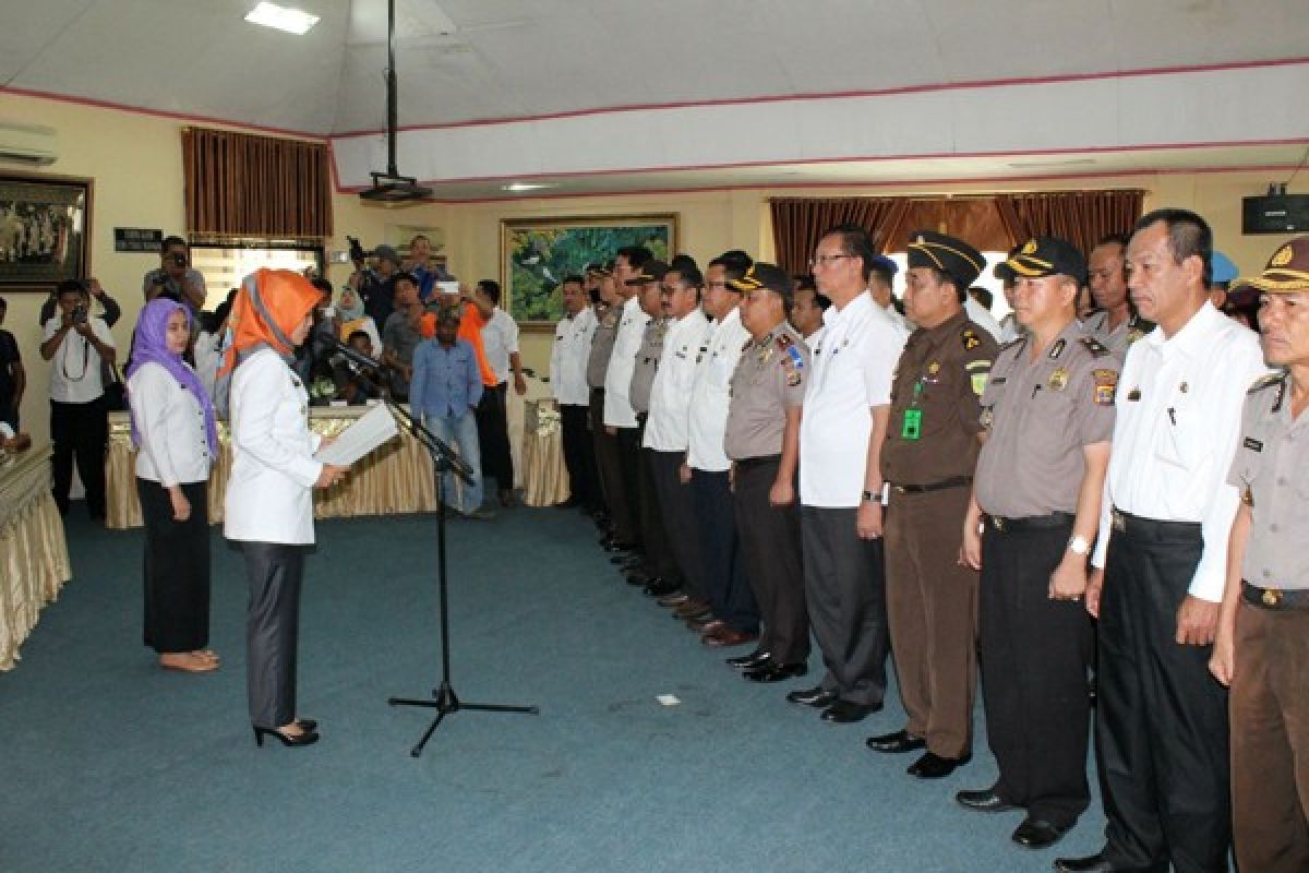 Tim Saber Pungli Lampung Timur Dikukuhkan 