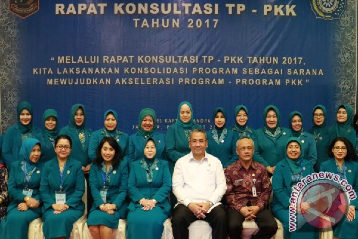 Sinergikan Program PKK dan Pemda--Pendidikan dan Kesehatan Menjadi Perhatian