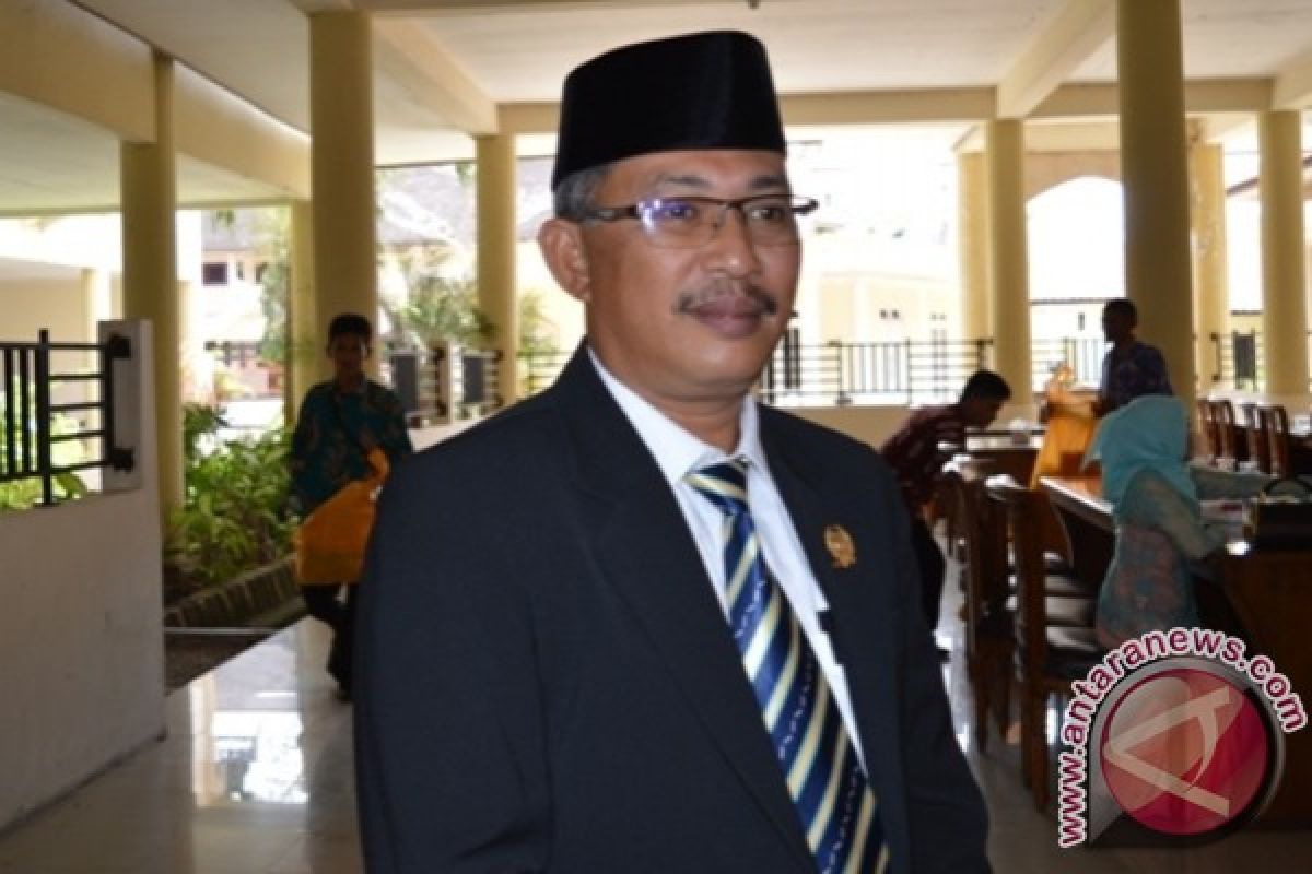 Akhmad Fauzi Dilantik Jadi Anggota DPRD Barsel