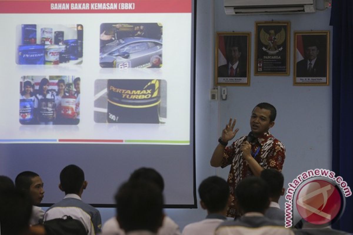 Pertamina latih siswa kejuruan Bengkulu terampil mekanik