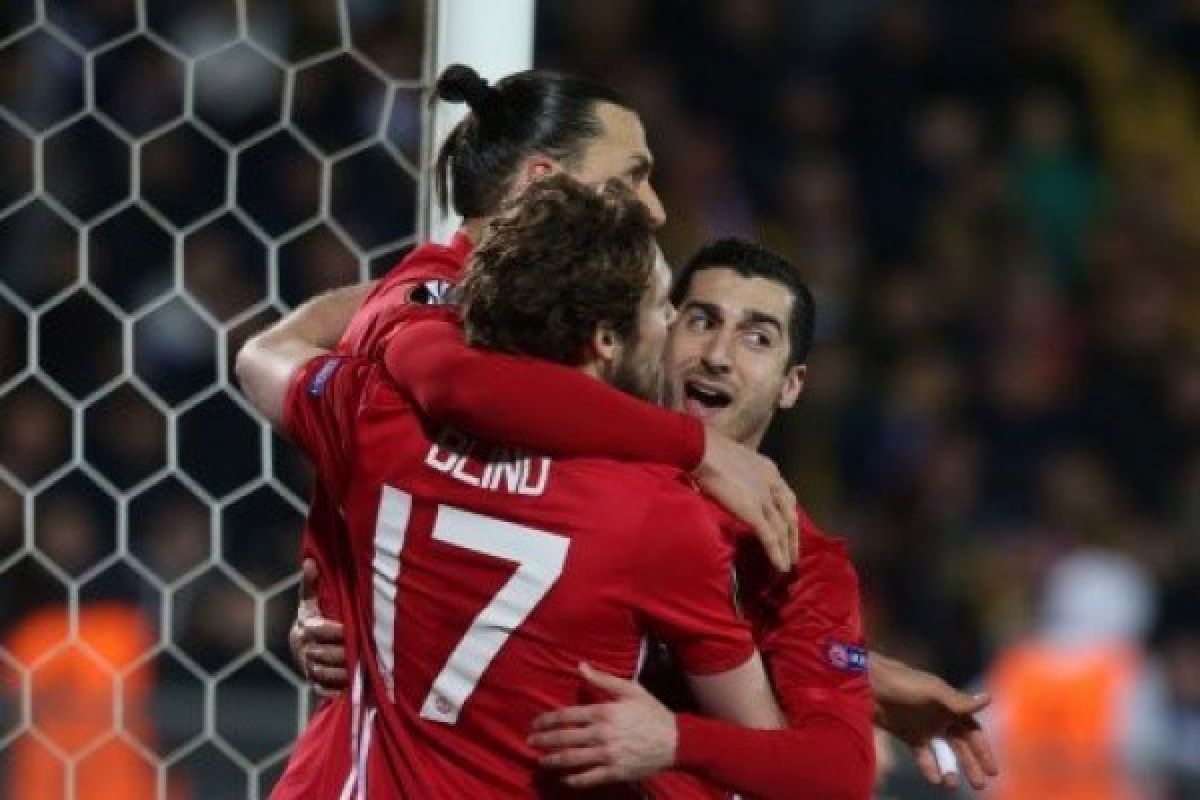 Liga Europa - Manchester United ditahan Rostov 1-1