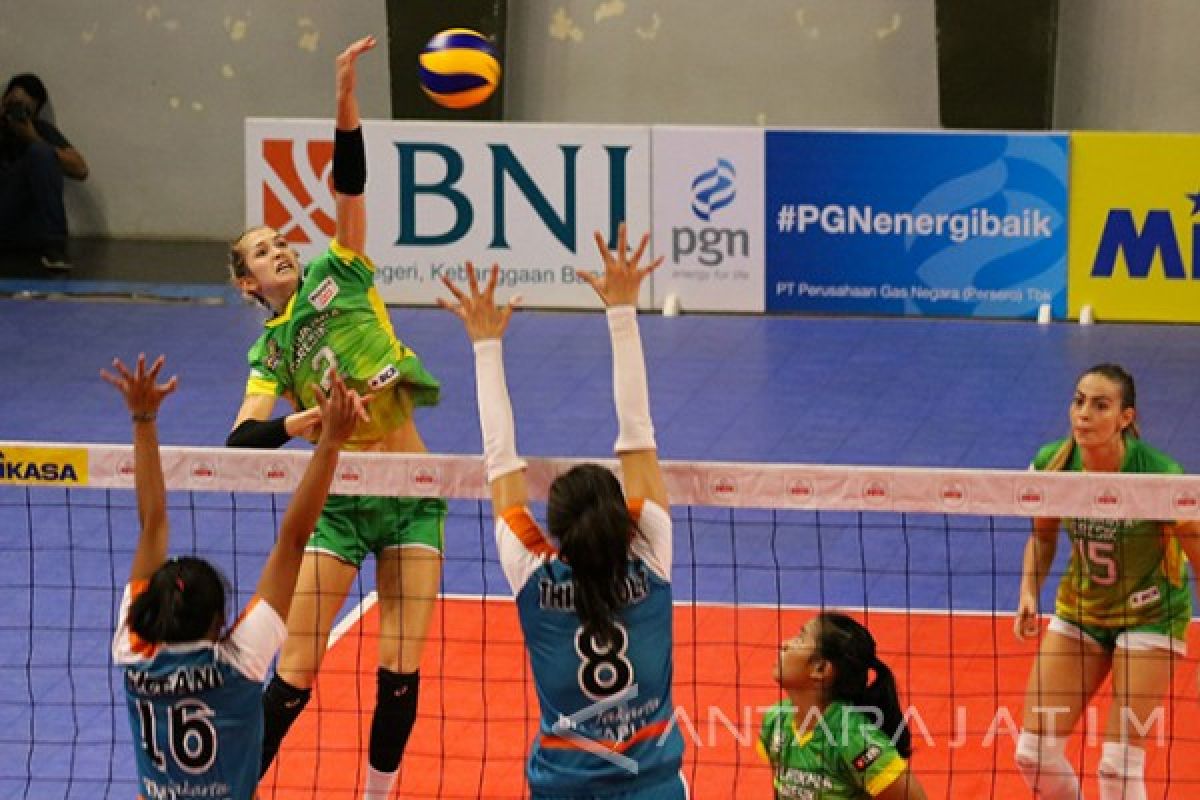 Pertamina Energi Selangkah Buka Peluang Juara Proliga 2018