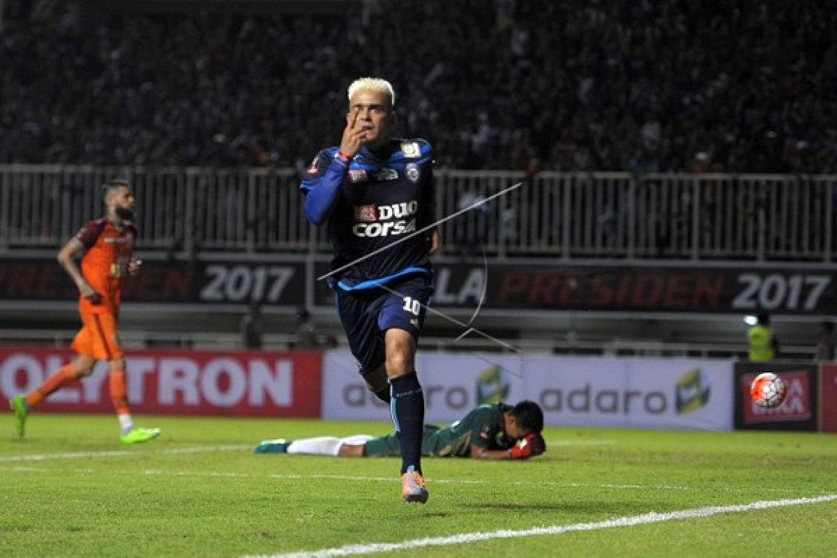 Cristian Gonzales Pencetak Gol Terbanyak Piala Presiden