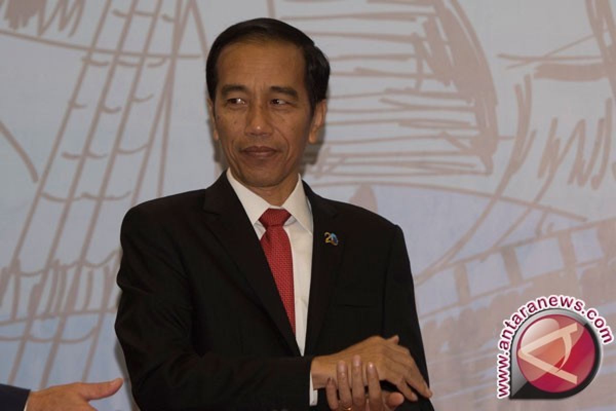 Presiden Jokowi sambut kedatangan Wapres AS