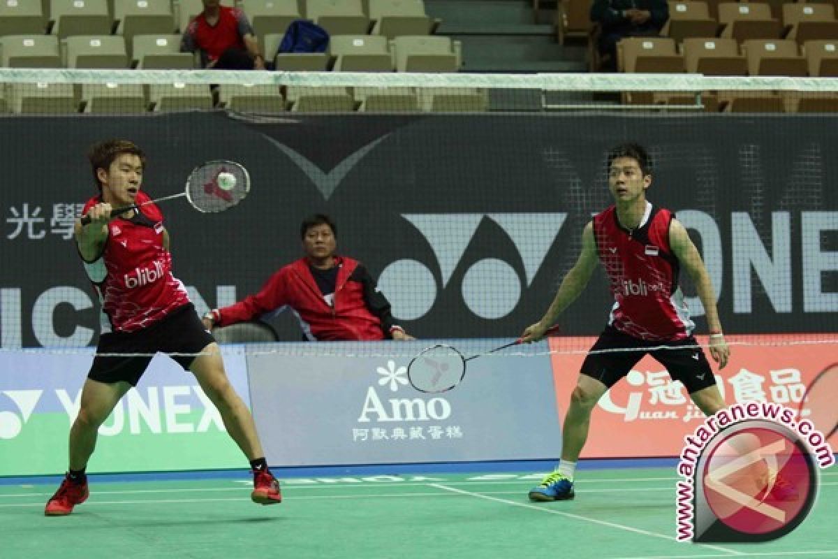 Marcus/Kevin satu-satunya finalis Indonesia di Denmark Terbuka